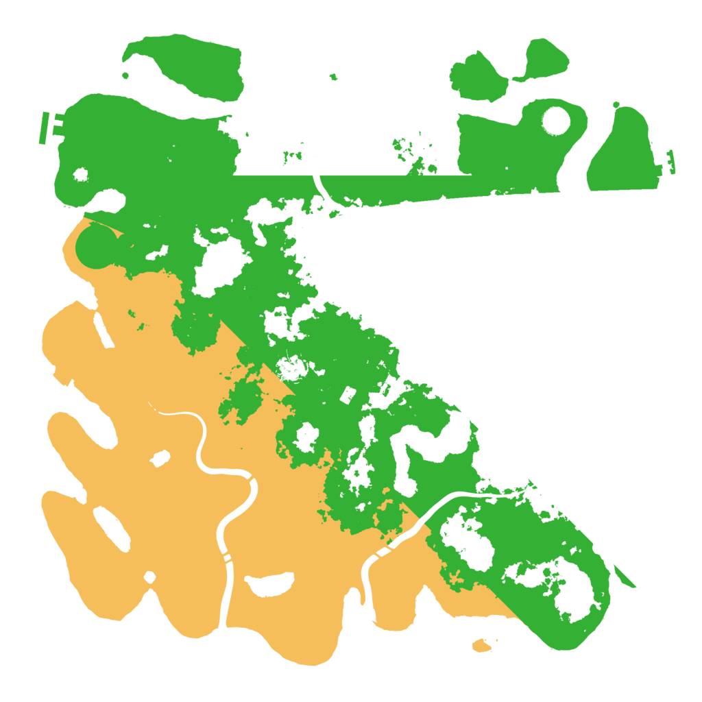 Biome Rust Map: Procedural Map, Size: 4400, Seed: 21144218