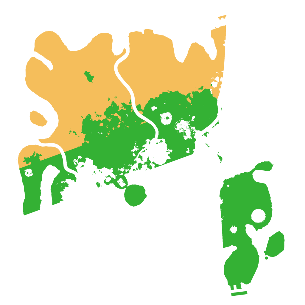 Biome Rust Map: Procedural Map, Size: 3850, Seed: 51568727