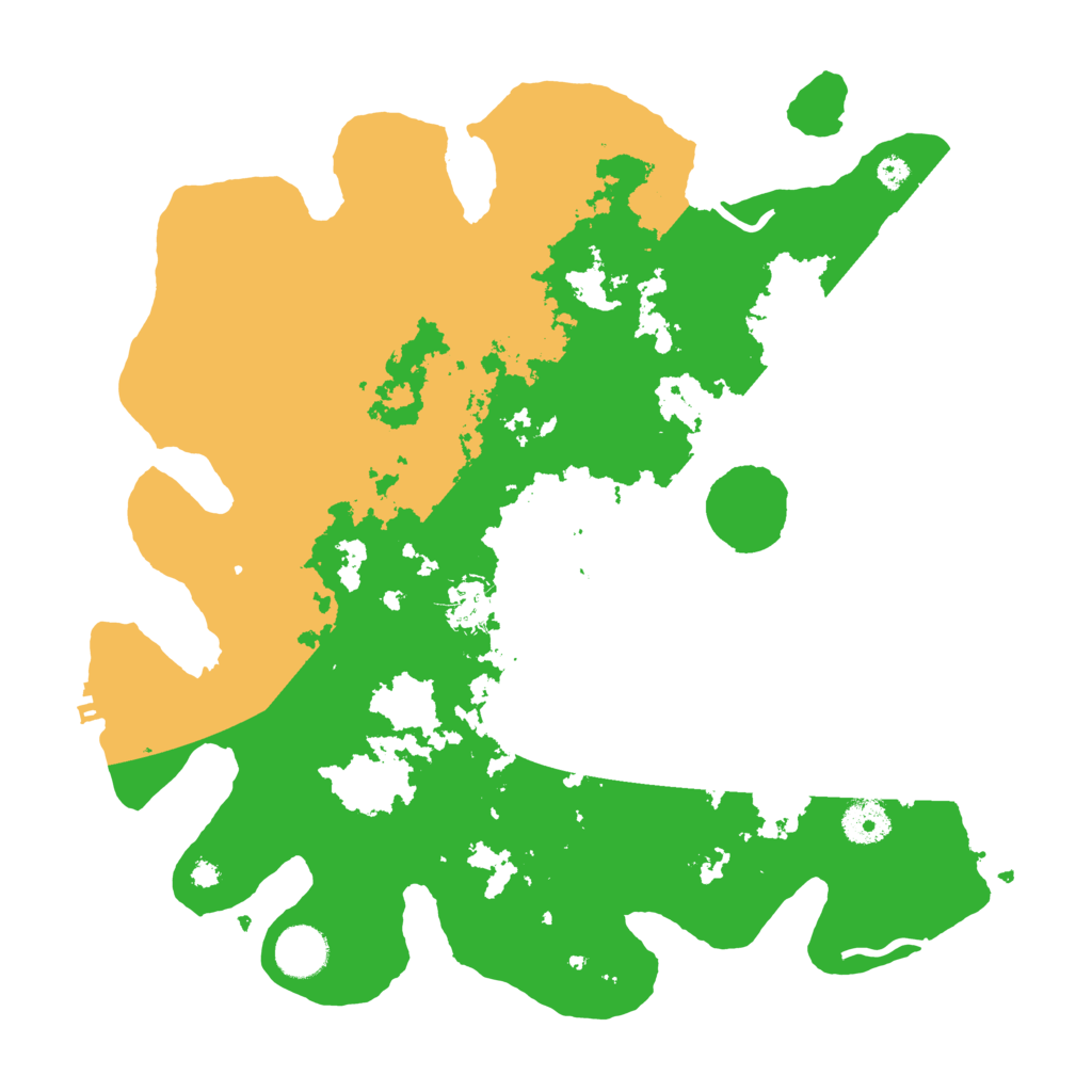Biome Rust Map: Procedural Map, Size: 3650, Seed: 15899759