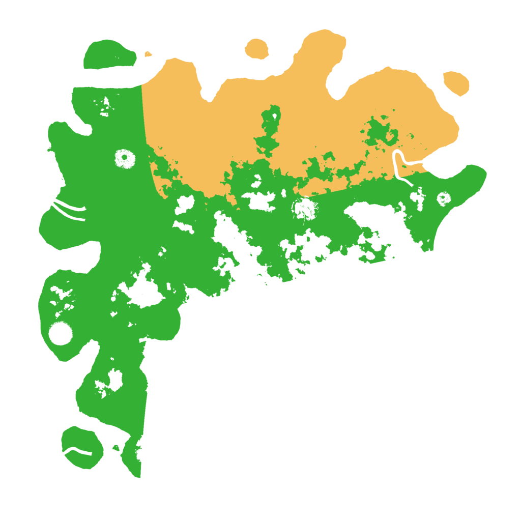 Biome Rust Map: Procedural Map, Size: 3900, Seed: 65515752