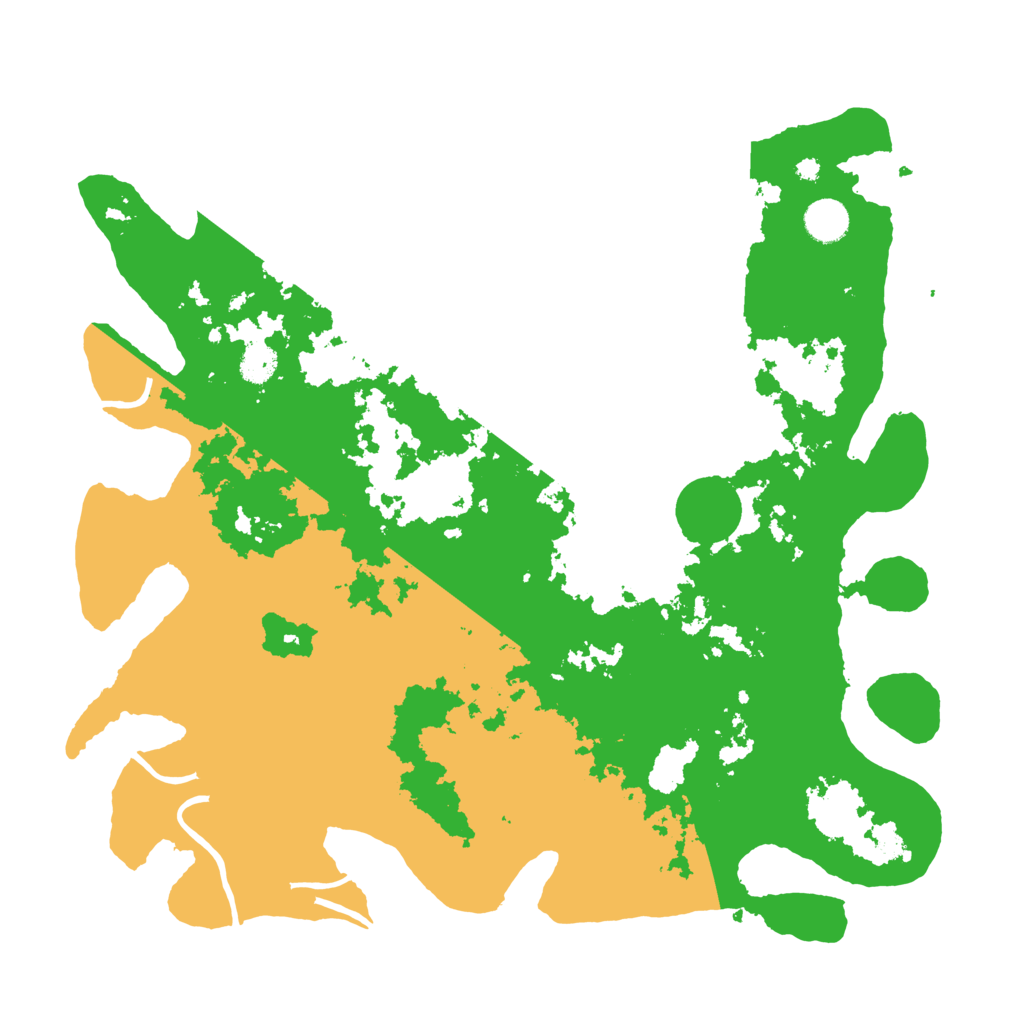Biome Rust Map: Procedural Map, Size: 4100, Seed: 47137958