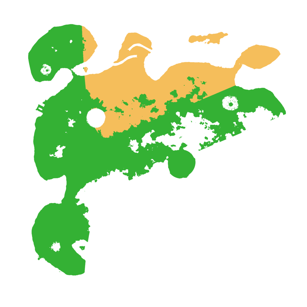 Biome Rust Map: Procedural Map, Size: 3000, Seed: 758