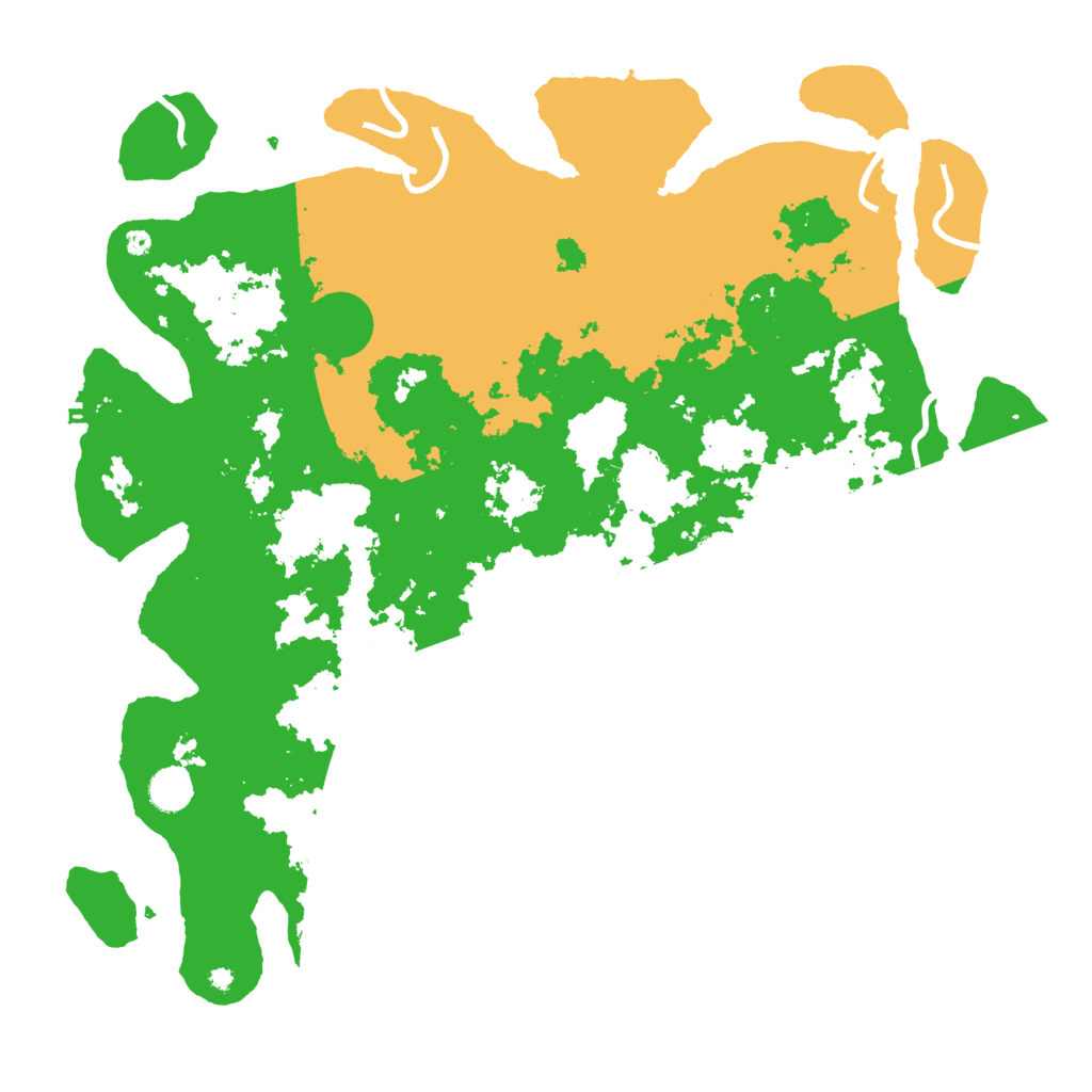 Biome Rust Map: Procedural Map, Size: 4400, Seed: 18035878