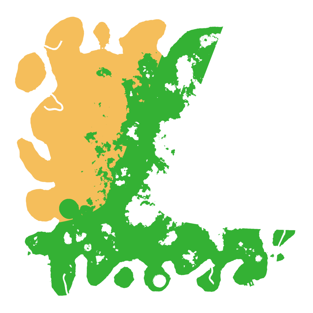 Biome Rust Map: Procedural Map, Size: 4300, Seed: 37139320