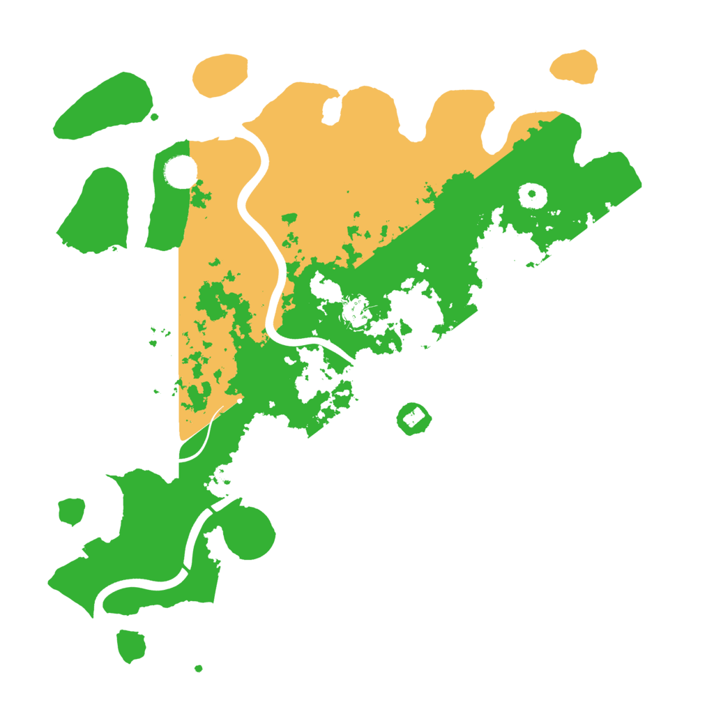 Biome Rust Map: Procedural Map, Size: 3850, Seed: 23351642