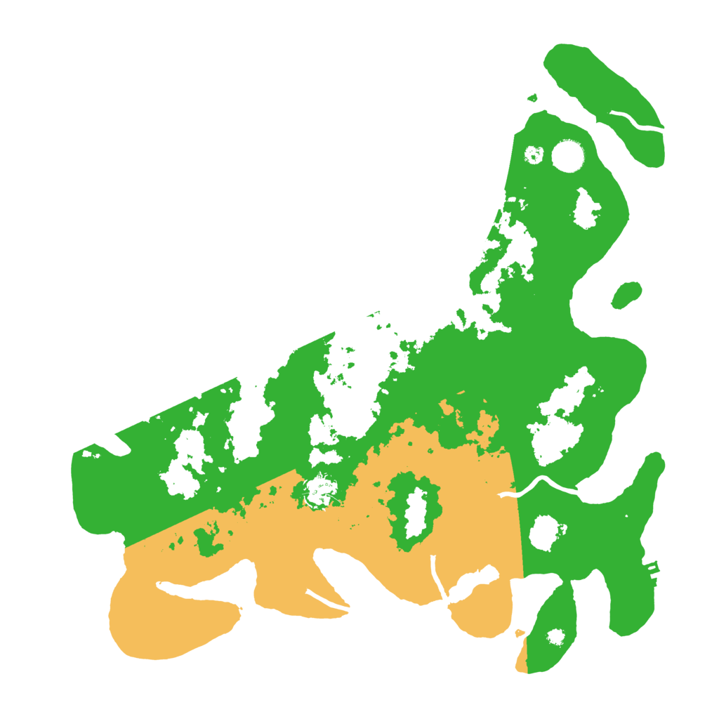 Biome Rust Map: Procedural Map, Size: 3900, Seed: 28549501