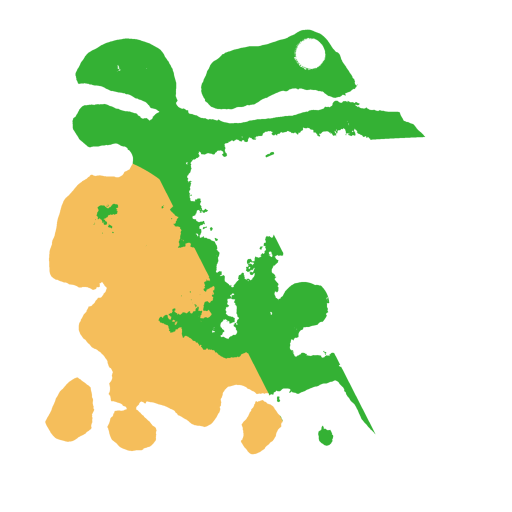 Biome Rust Map: Barren, Size: 3000, Seed: 1635979926