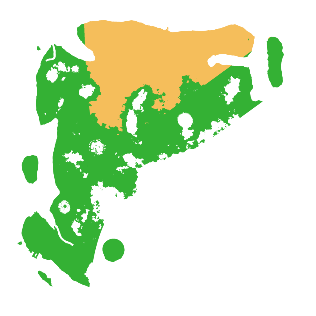 Biome Rust Map: Procedural Map, Size: 3850, Seed: 41171753