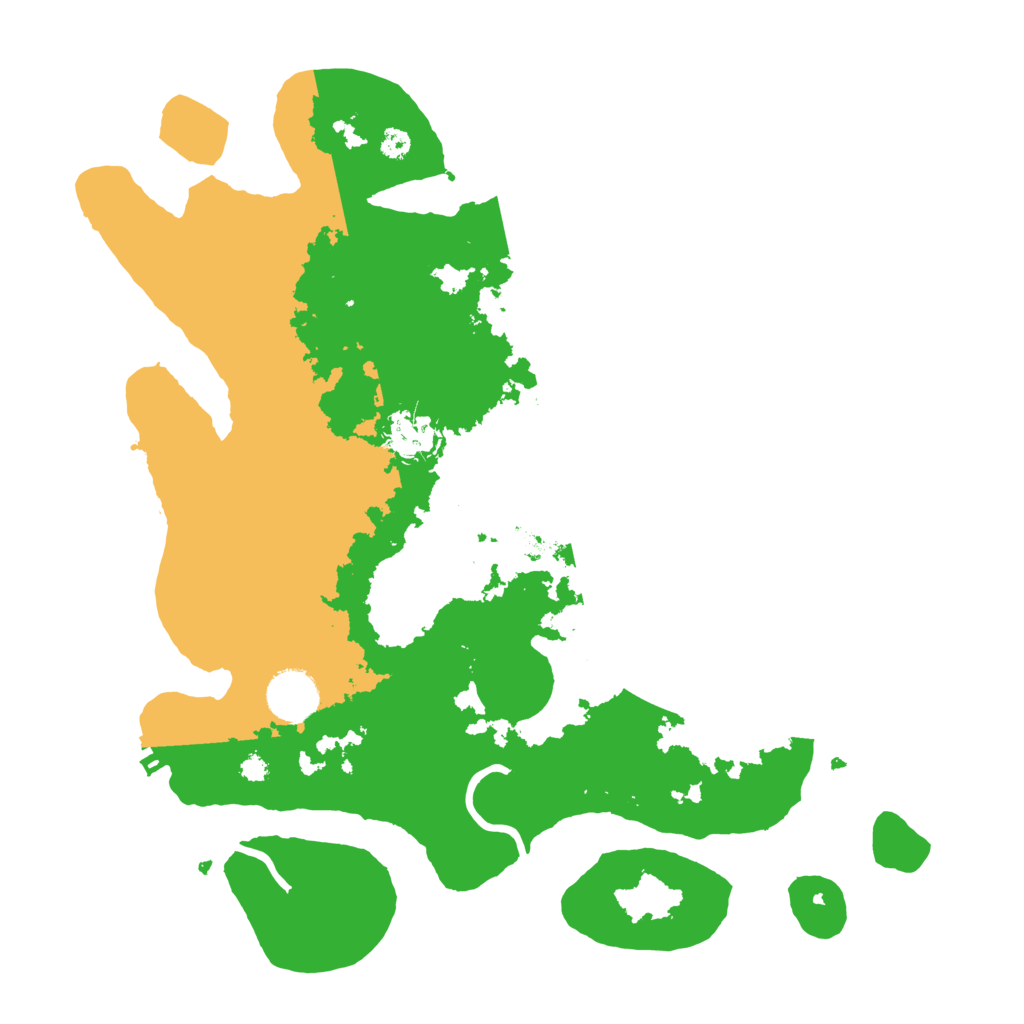 Biome Rust Map: Procedural Map, Size: 3500, Seed: 47753062