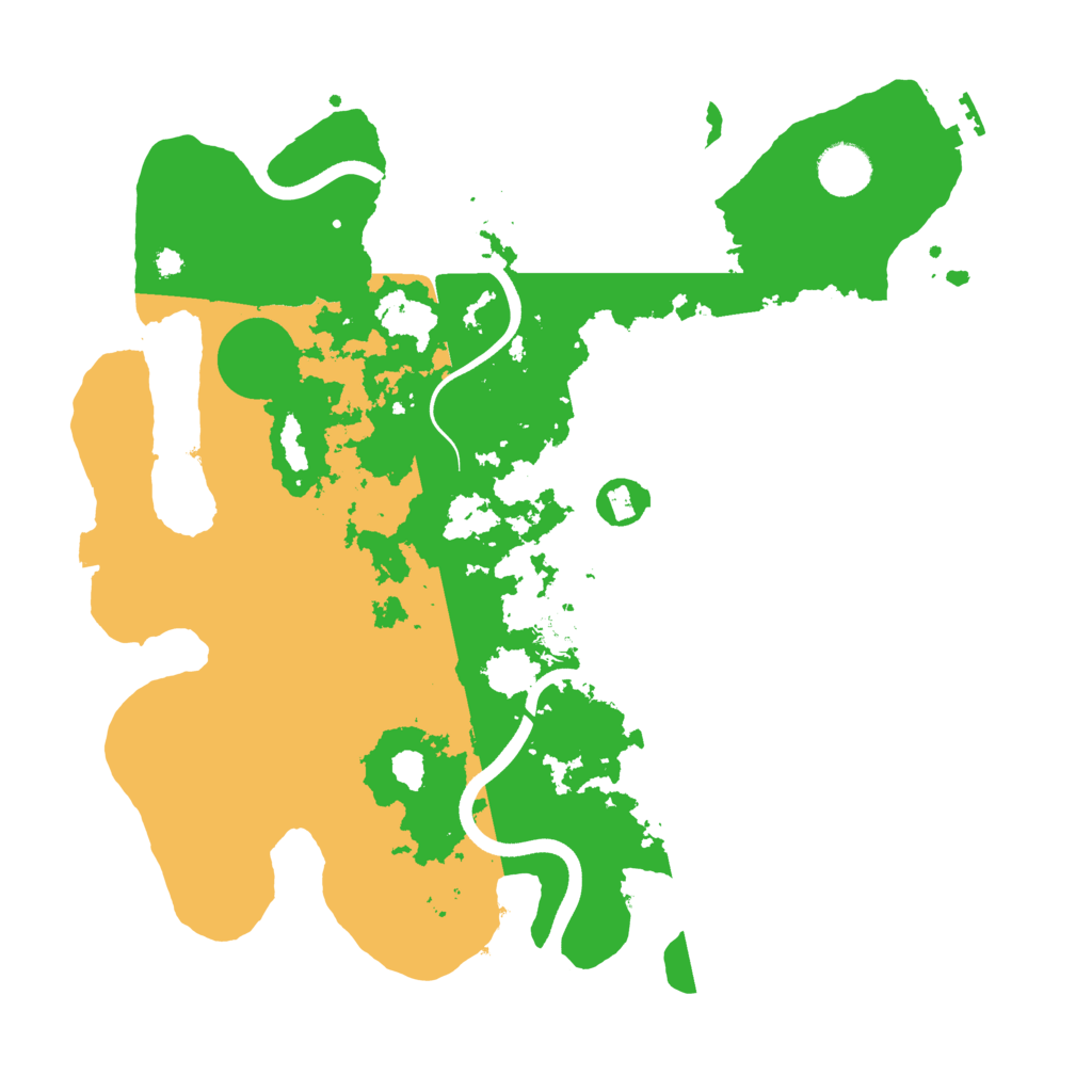 Biome Rust Map: Procedural Map, Size: 3650, Seed: 85204761