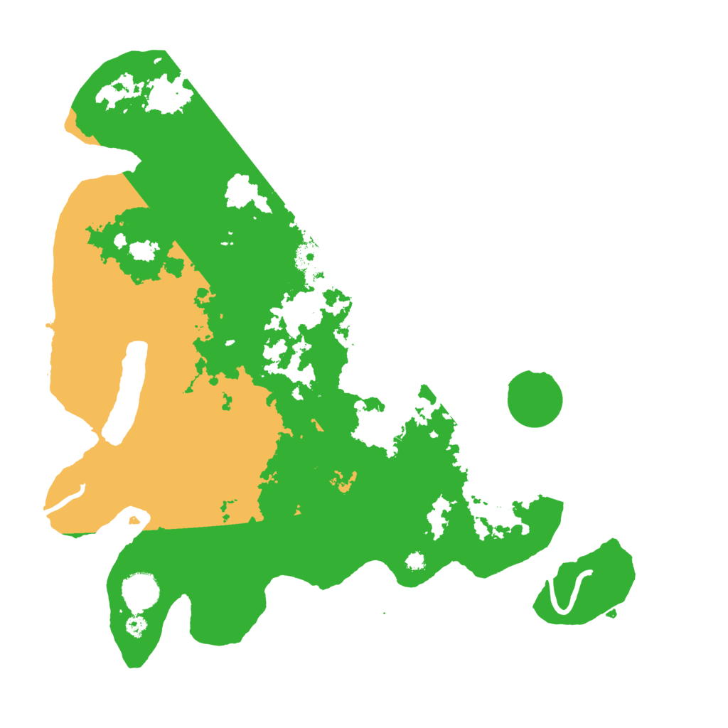 Biome Rust Map: Procedural Map, Size: 3550, Seed: 43970206