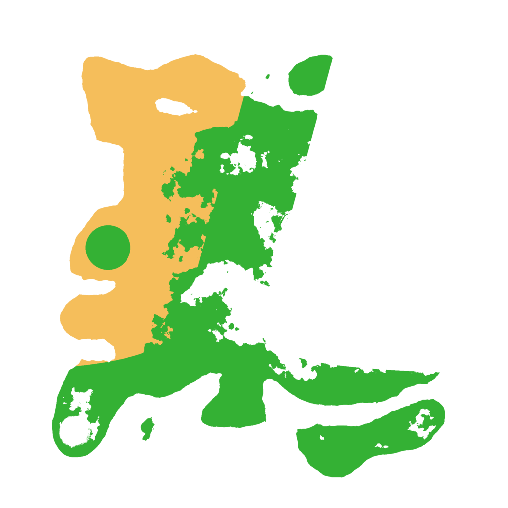 Biome Rust Map: Barren, Size: 3000, Seed: 213983419