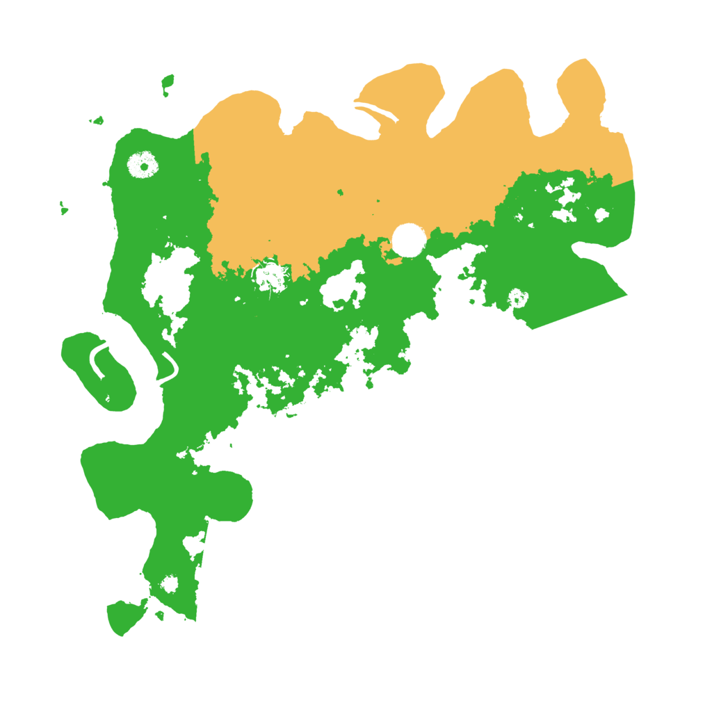 Biome Rust Map: Procedural Map, Size: 3750, Seed: 57719346