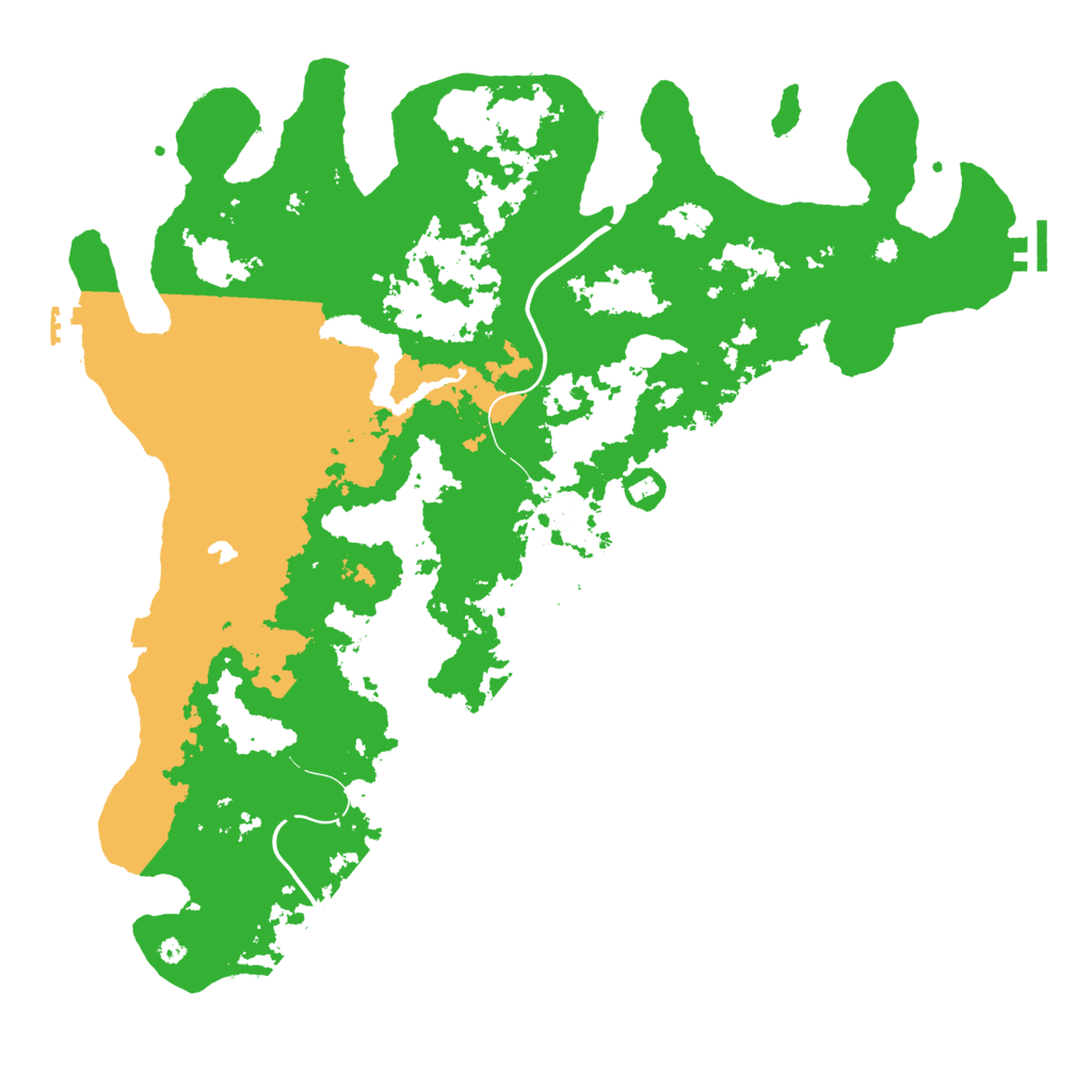 Biome Rust Map: Procedural Map, Size: 4300, Seed: 51484759