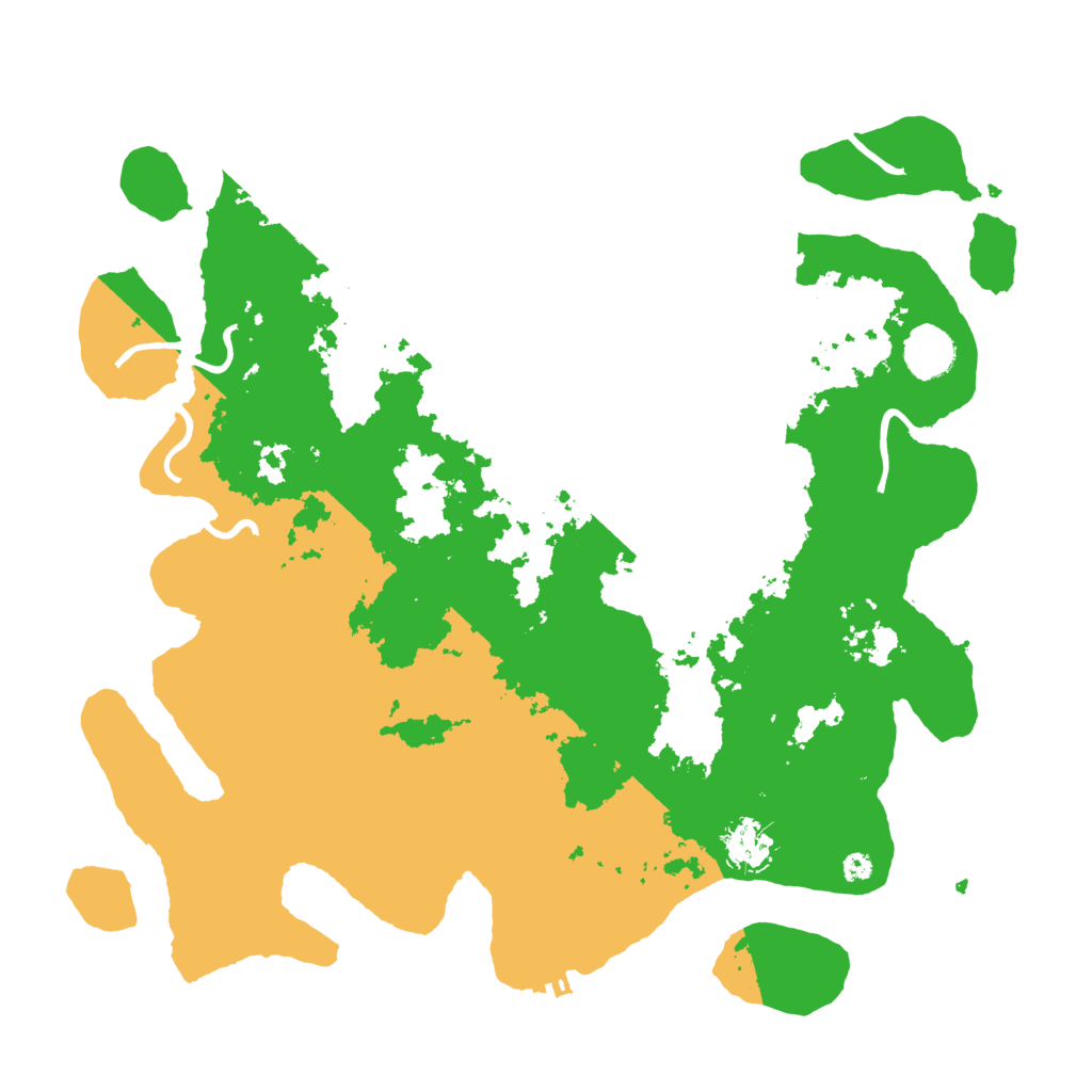 Biome Rust Map: Procedural Map, Size: 3850, Seed: 12303426