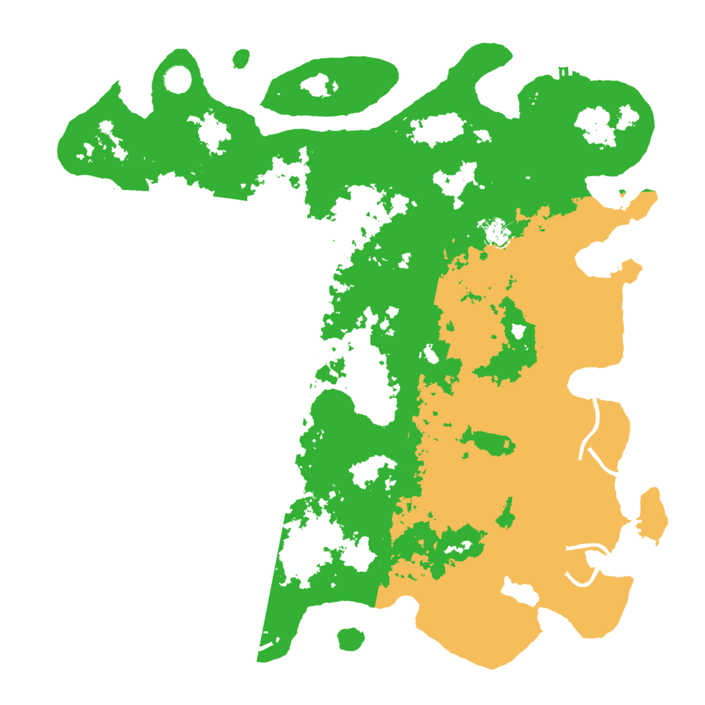 Biome Rust Map: Procedural Map, Size: 4500, Seed: 81984402