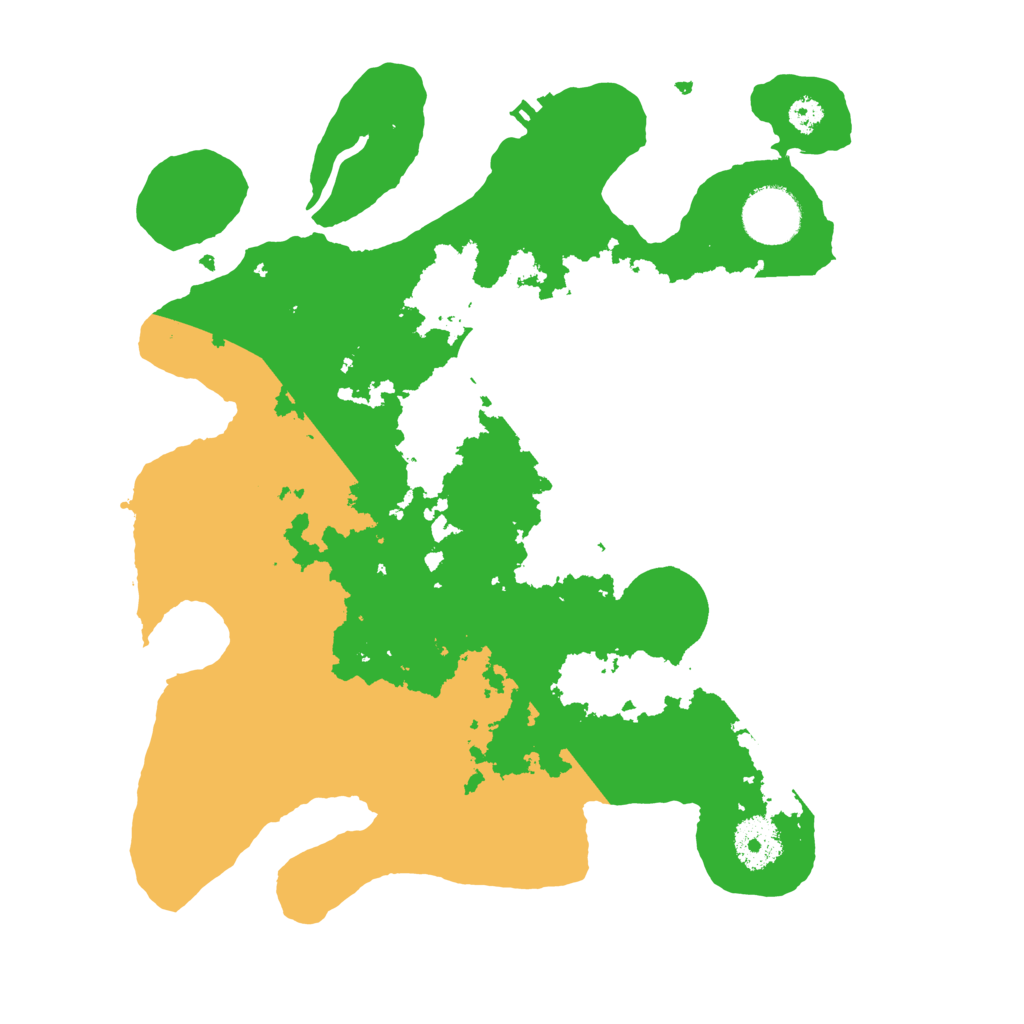 Biome Rust Map: Procedural Map, Size: 3100, Seed: 1697432046