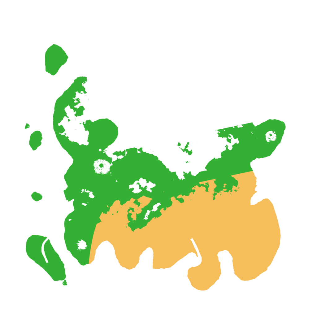 Biome Rust Map: Procedural Map, Size: 3000, Seed: 6891