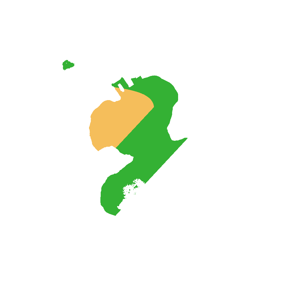 Biome Rust Map: Procedural Map, Size: 1400, Seed: 5258