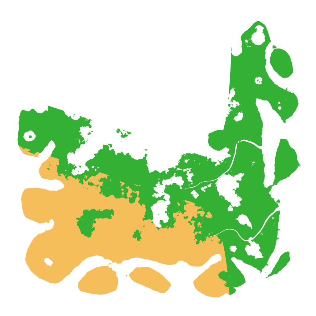 Biome Rust Map: Procedural Map, Size: 4251, Seed: 1991
