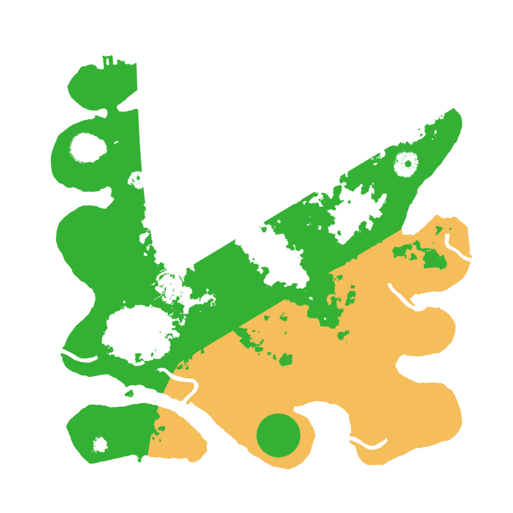 Biome Rust Map: Procedural Map, Size: 3100, Seed: 1693158502