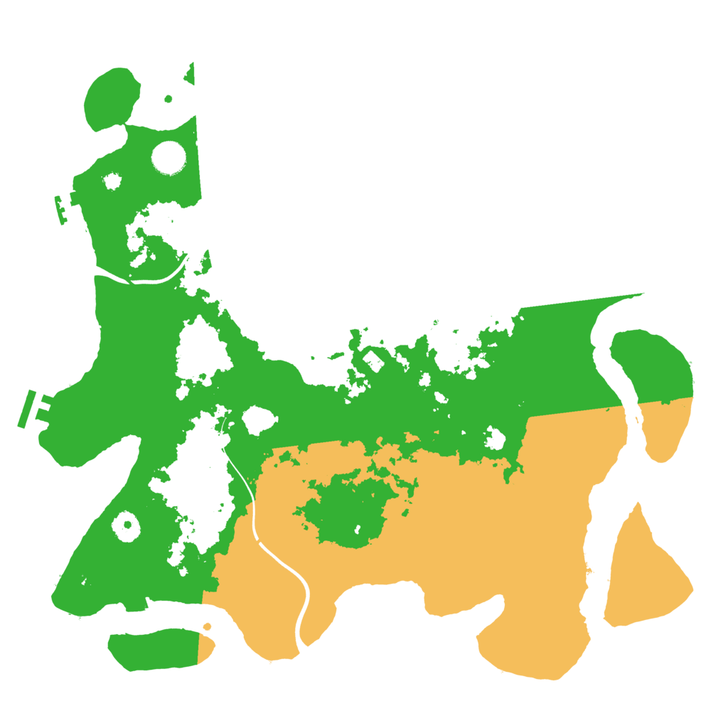 Biome Rust Map: Procedural Map, Size: 3800, Seed: 764575487