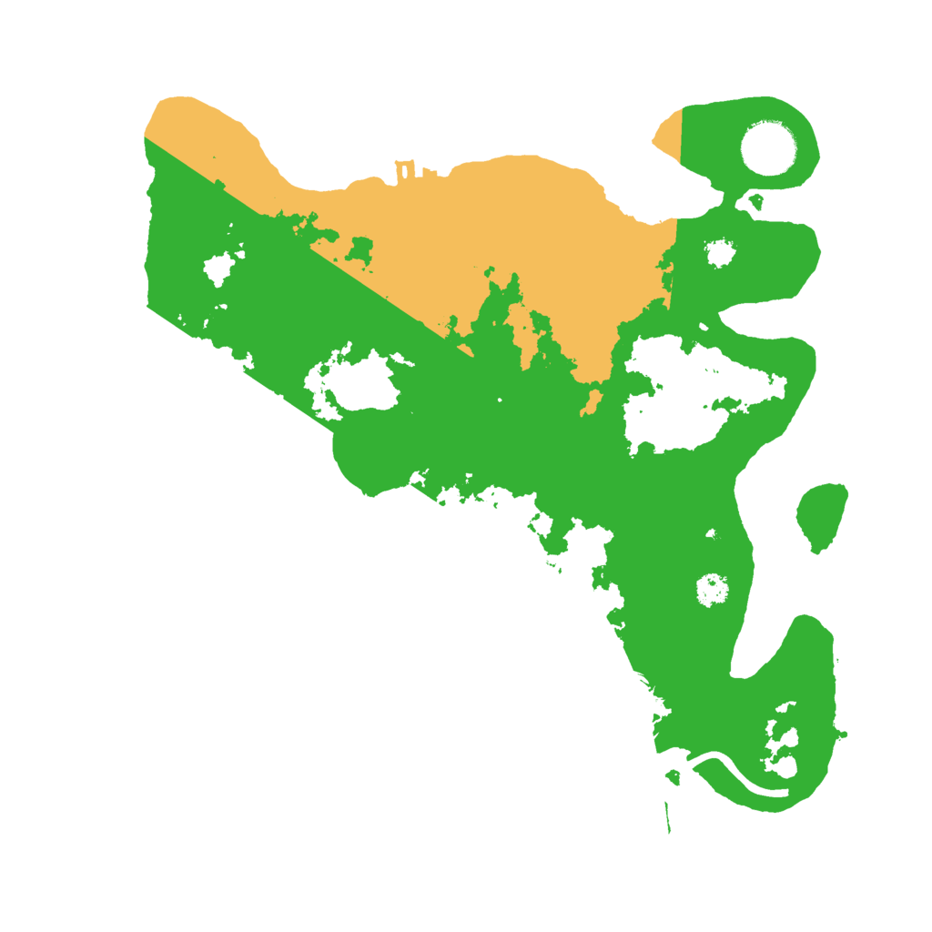 Biome Rust Map: Procedural Map, Size: 3000, Seed: 9069