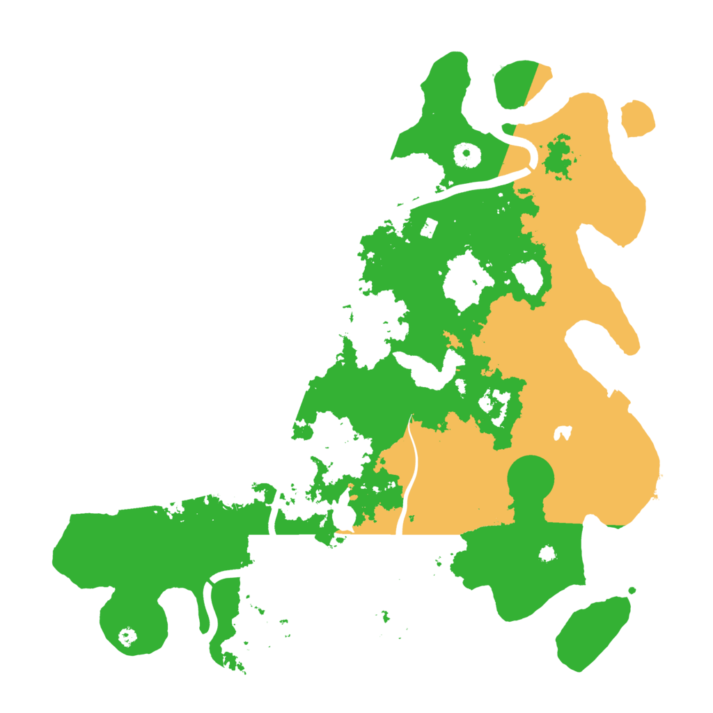 Biome Rust Map: Procedural Map, Size: 4000, Seed: 71269210