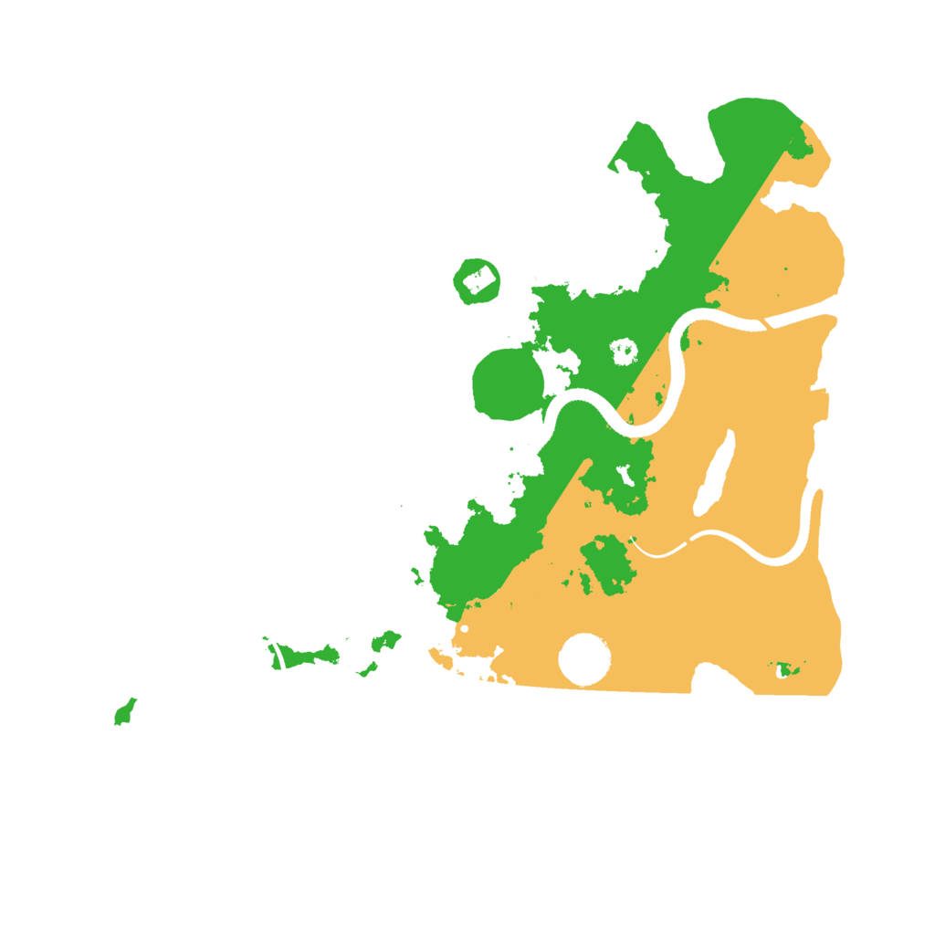 Biome Rust Map: Procedural Map, Size: 3450, Seed: 2723618