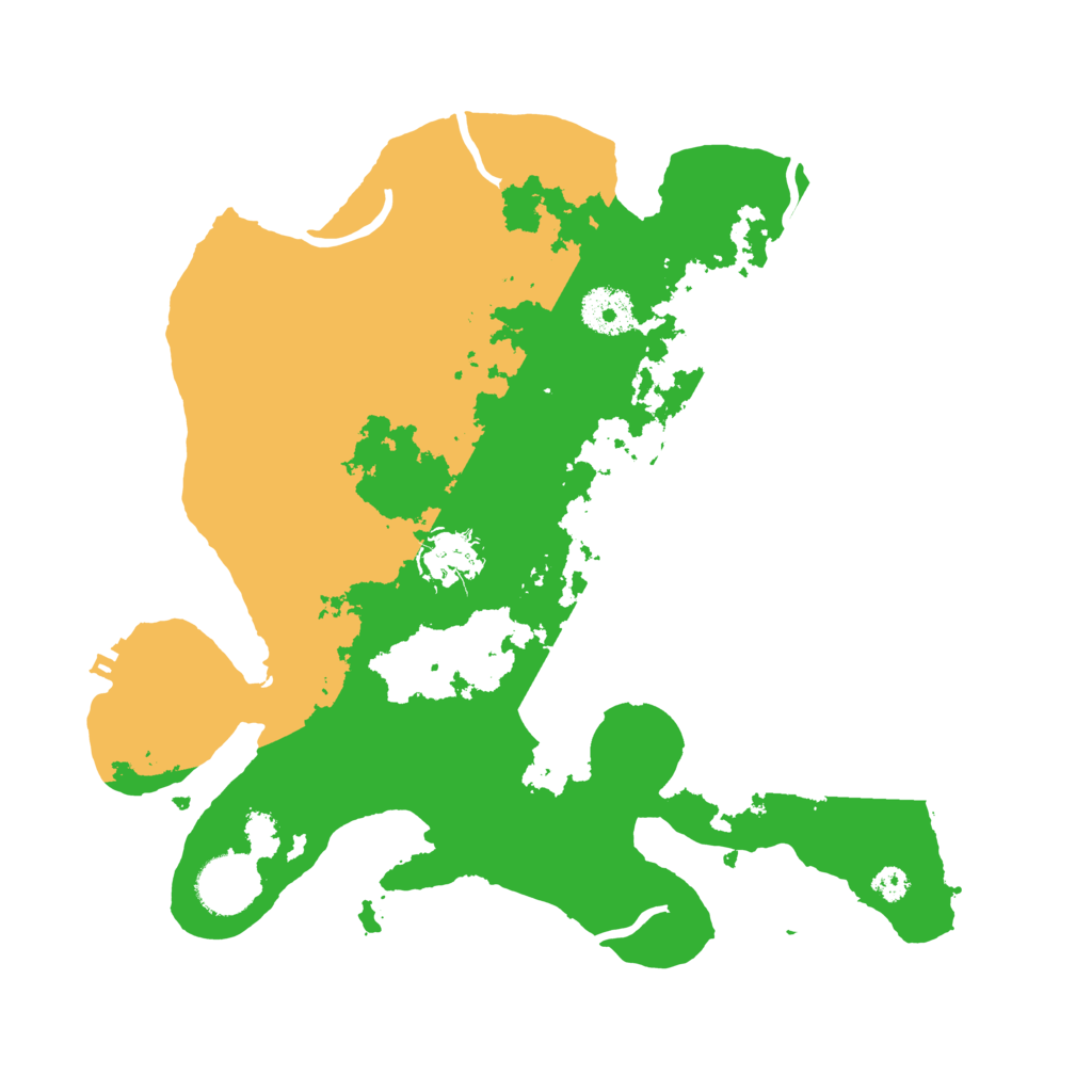 Biome Rust Map: Procedural Map, Size: 3250, Seed: 11583
