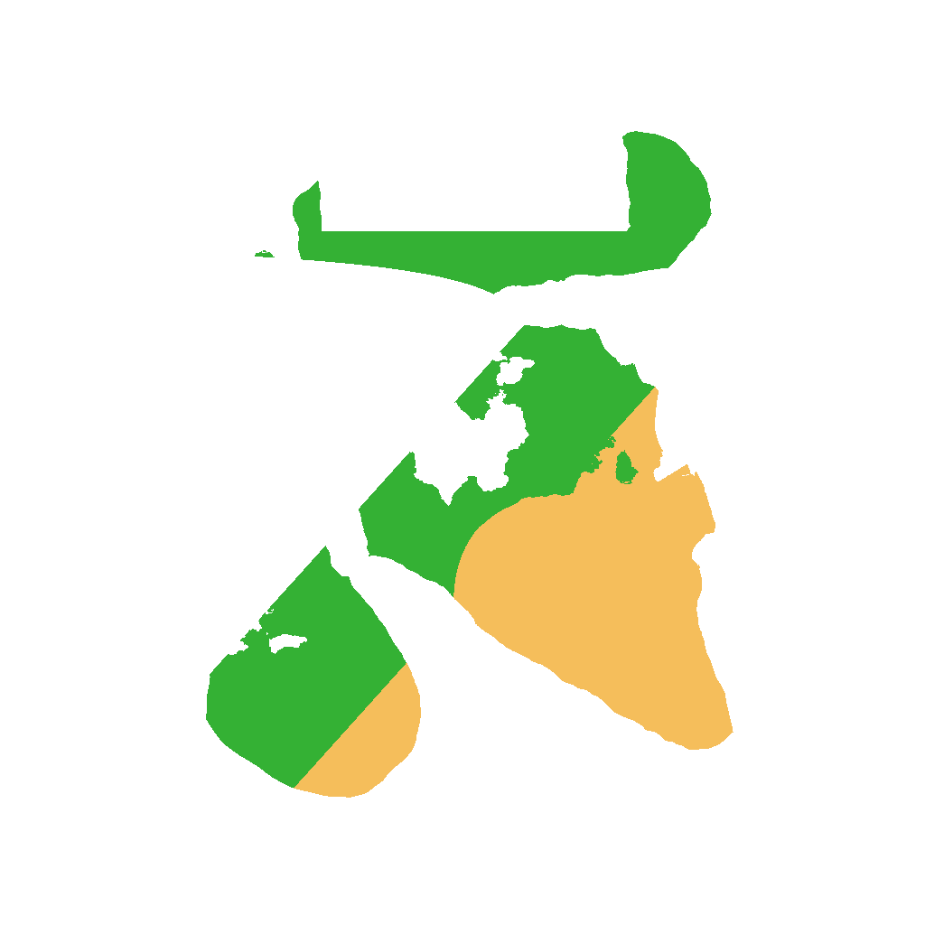 Biome Rust Map: Procedural Map, Size: 1500, Seed: 1148605