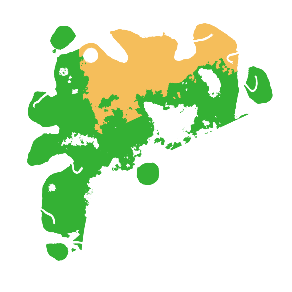 Biome Rust Map: Procedural Map, Size: 3500, Seed: 31386024