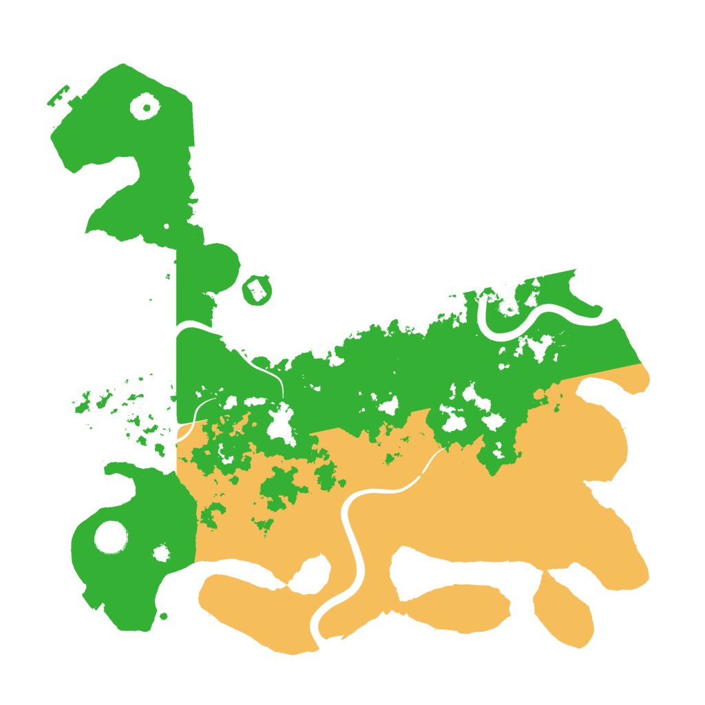 Biome Rust Map: Procedural Map, Size: 3850, Seed: 15229445