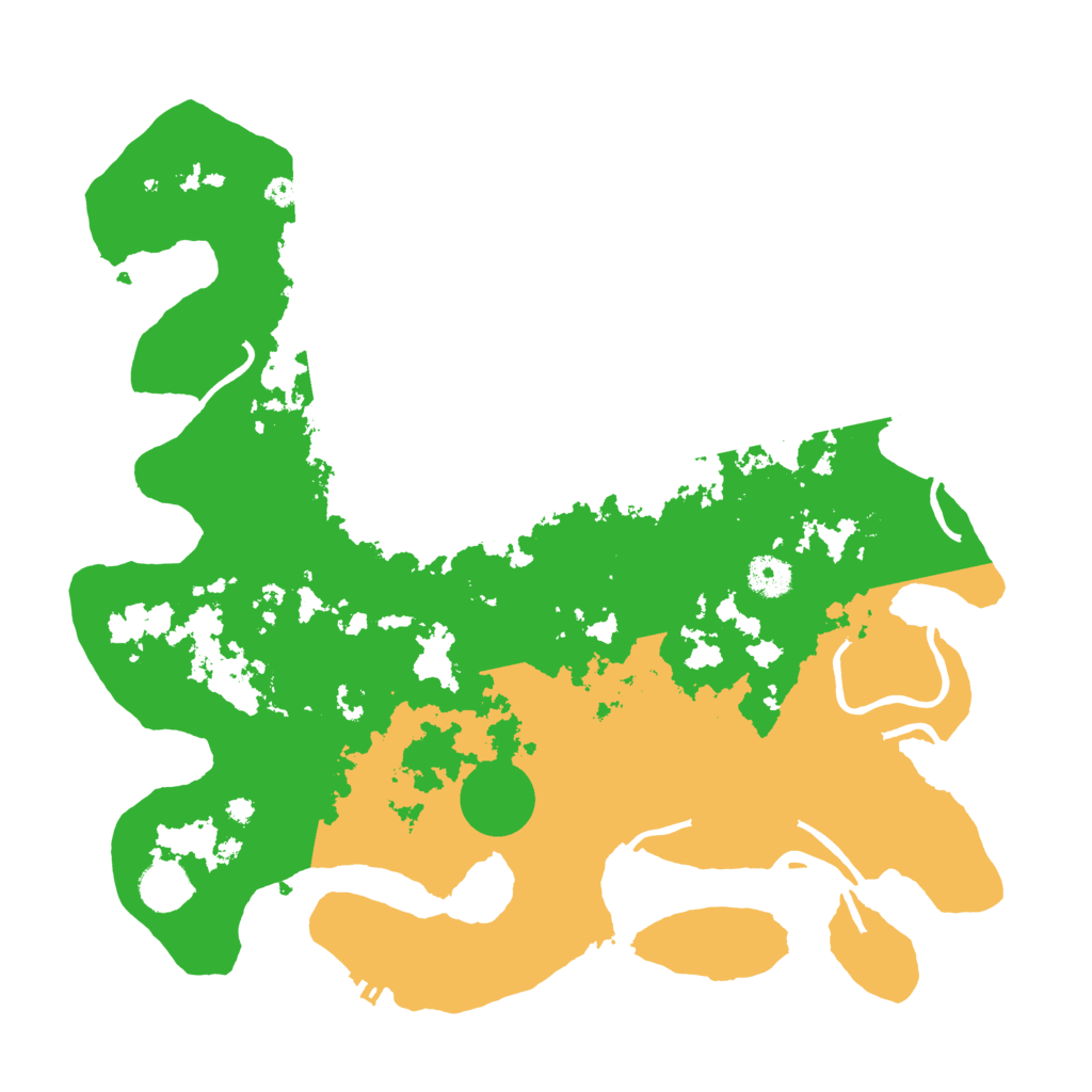 Biome Rust Map: Procedural Map, Size: 3850, Seed: 15229445