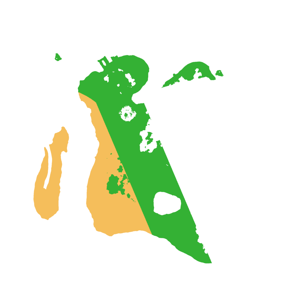 Biome Rust Map: Procedural Map, Size: 2000, Seed: 8647239