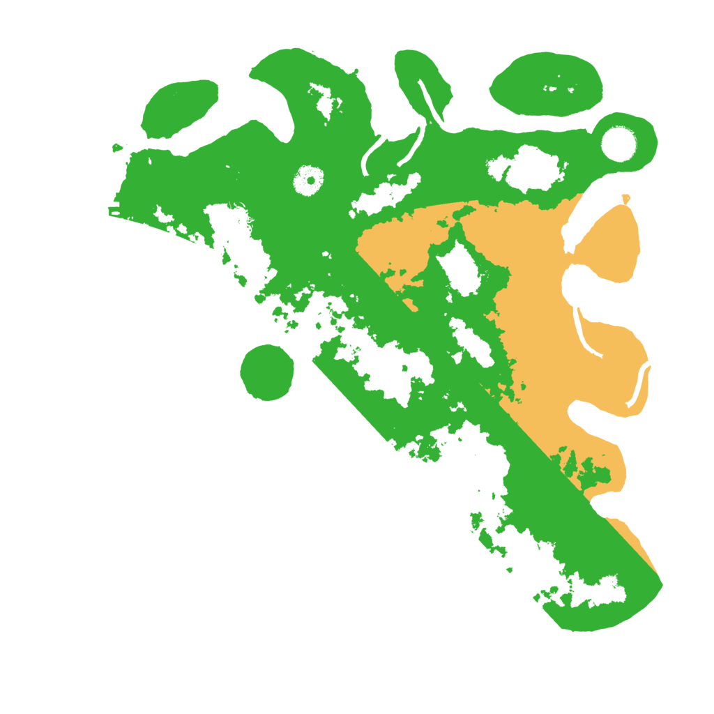 Biome Rust Map: Procedural Map, Size: 3600, Seed: 82580817