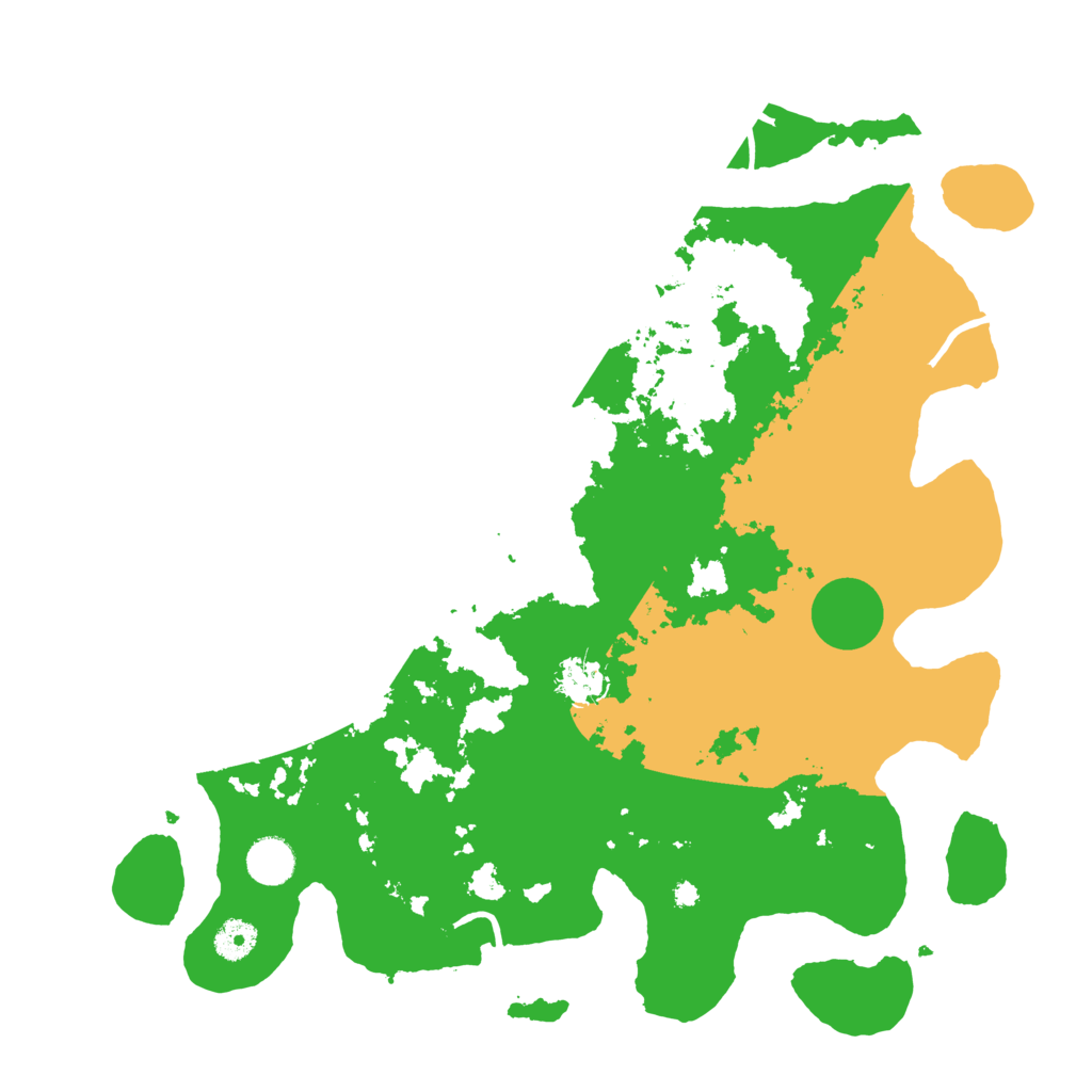Biome Rust Map: Procedural Map, Size: 4000, Seed: 98035768