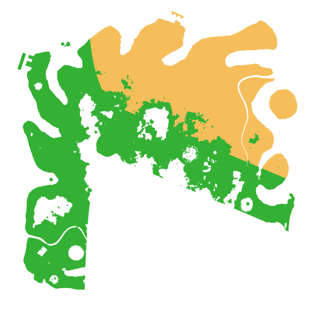 Biome Rust Map: Procedural Map, Size: 3750, Seed: 61175894