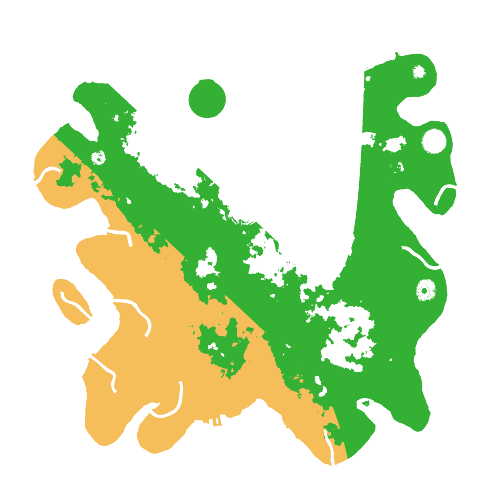 Biome Rust Map: Procedural Map, Size: 3600, Seed: 20882747