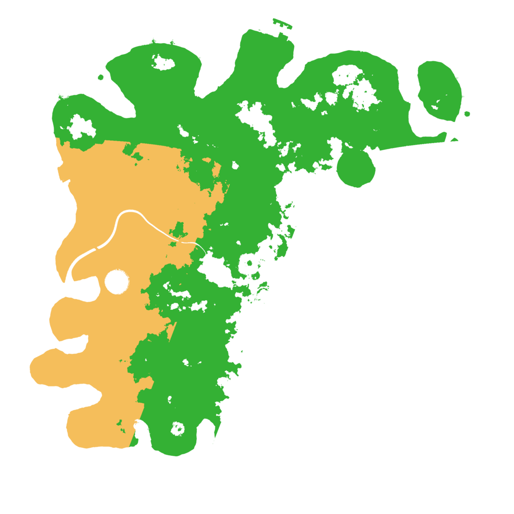 Biome Rust Map: Procedural Map, Size: 3750, Seed: 11815496