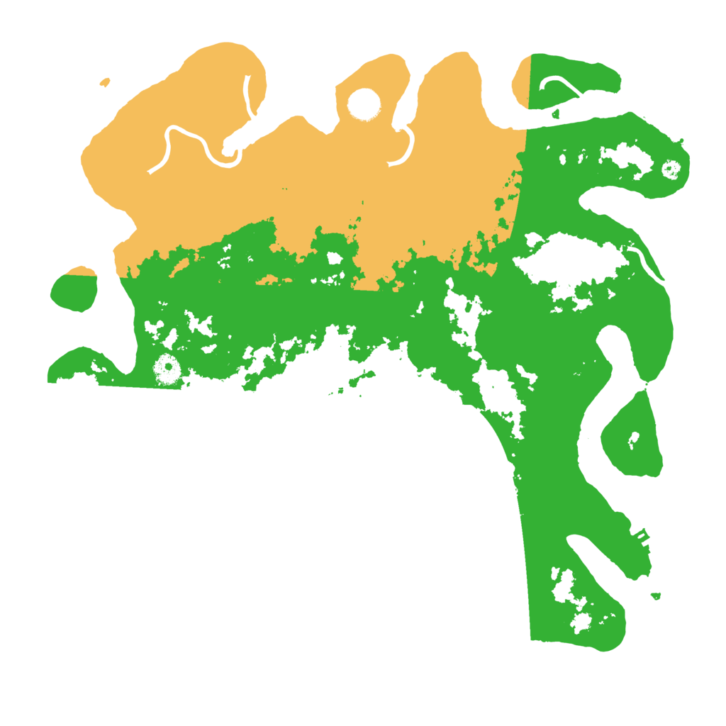 Biome Rust Map: Procedural Map, Size: 3950, Seed: 39719581