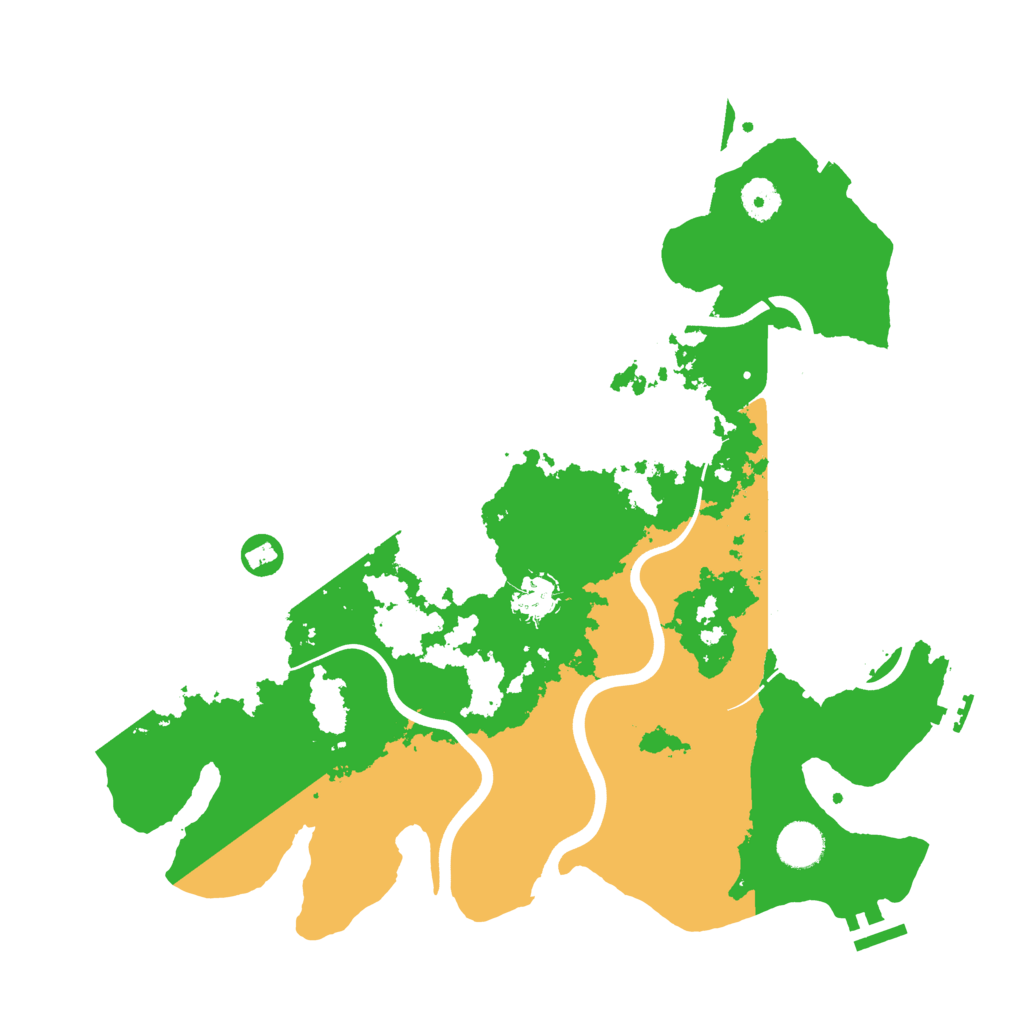 Biome Rust Map: Procedural Map, Size: 3850, Seed: 21901491