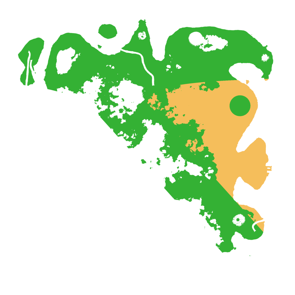 Biome Rust Map: Procedural Map, Size: 3750, Seed: 13459895