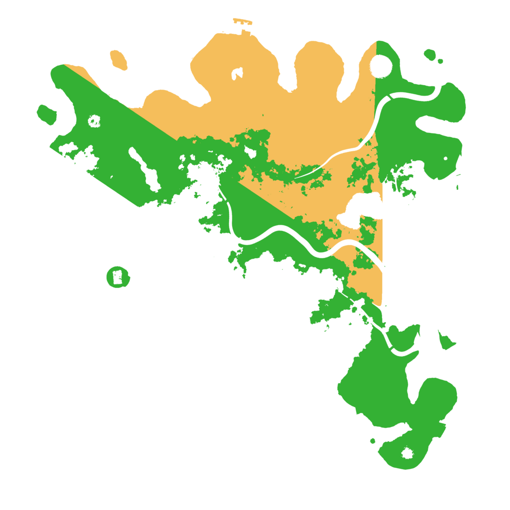Biome Rust Map: Procedural Map, Size: 4000, Seed: 9069