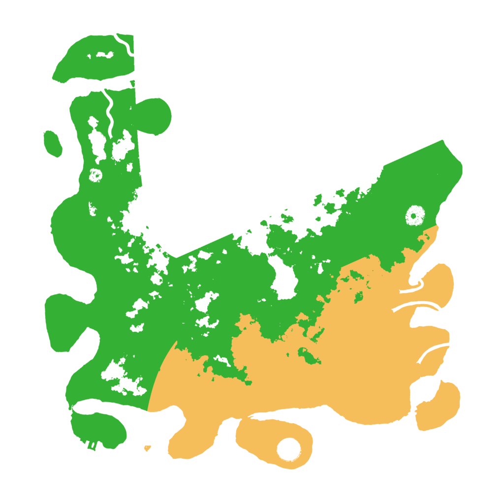 Biome Rust Map: Procedural Map, Size: 3800, Seed: 74387799