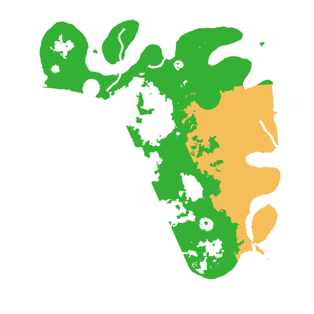 Biome Rust Map: Procedural Map, Size: 3400, Seed: 56757714