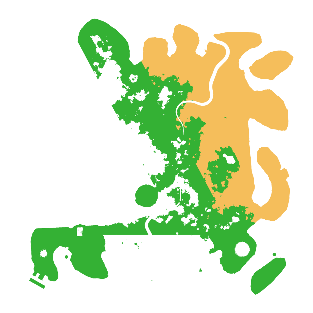 Biome Rust Map: Procedural Map, Size: 3750, Seed: 98621235