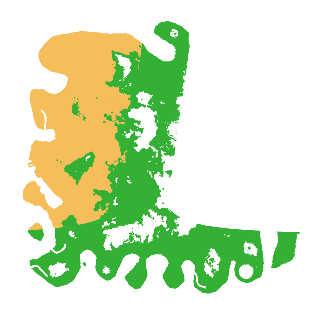 Biome Rust Map: Procedural Map, Size: 3900, Seed: 71228216