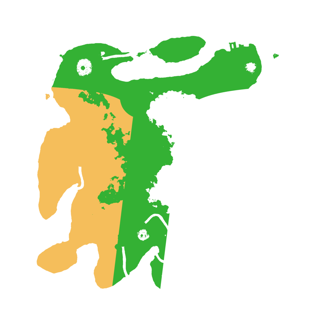 Biome Rust Map: Procedural Map, Size: 3000, Seed: 1115919890