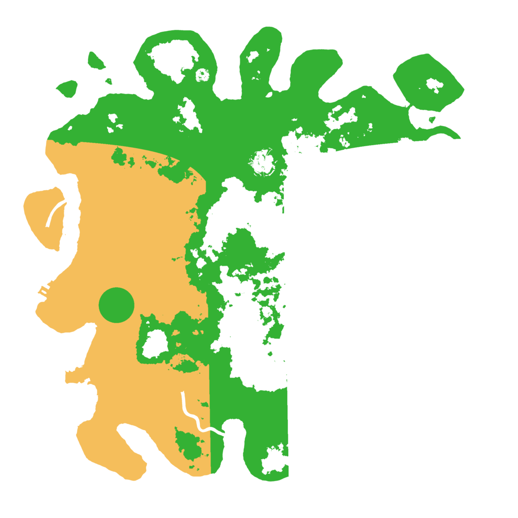 Biome Rust Map: Procedural Map, Size: 3850, Seed: 30125650